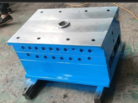 Molde de inyección de plástico P20 Modelo MH-400 para suelo de rejilla para cabras con expulsor automático, producto doméstico, con canales de flujo de aire caliente y frío