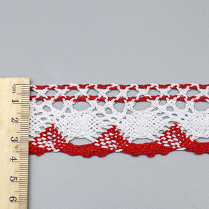 Tùy chỉnh ưa thích cổ điển ren <span class=keywords><strong>TRIM</strong></span> Ribbon DIY nhiều màu sắc Crochet ren <span class=keywords><strong>TRIM</strong></span> cho hometextile may - Product Image 4