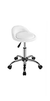 Tabouret de selle à rotation à 360 degrés, nouveau design, expédié depuis notre entrepôt, chaise roulante, tabouret de massage, chaise de barbier