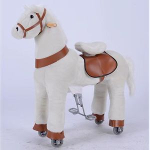 Prezzo di fabbrica cavallo giocattolo <span class=keywords><strong>con</strong></span> 4 ruote <span class=keywords><strong>giro</strong></span> pony equitazione giocattoli per bambini - Product Image 5