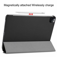 Étui ultra-fin pour tablette 11 pouces pour iPad Pro 11 2020, triple pliage, multi-angles, réveil/veille automatique, coque intelligente pour tablette