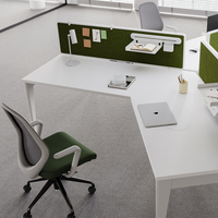 Ensemble de table et de chaises de conférence intelligentes au design moderne OMNI, système de table à plateau rabattable collaboratif pour salle de réunion