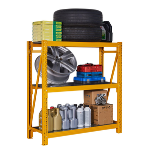 Support de garage industriel réglable détachable à 3 niveaux pour supports et étagères de stockage efficaces en entrepôt - Product Image 3