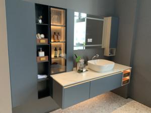 BAINENG spécial acier inoxydable flottant dégagement commercial salle de bain vanité armoire salle de bain armoires <span class=keywords><strong>et</strong></span> vanités - Product Image 3