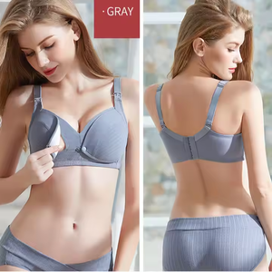 <span class=keywords><strong>Sujetador</strong></span> de <span class=keywords><strong>Lactancia</strong></span> para Maternidad, <span class=keywords><strong>Sujetador</strong></span> Abierto para Mujeres Embarazadas, <span class=keywords><strong>Sujetador</strong></span> de Algodón sin Varillas para <span class=keywords><strong>Lactancia</strong></span> - Product Image 2
