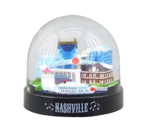 Venta caliente decoración de Navidad globo de nieve resina globo de agua decoración del hogar artesanías - Product Image 1