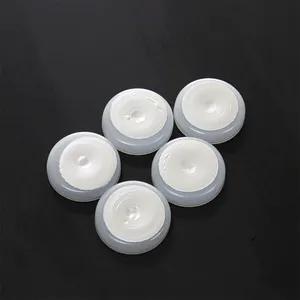 PE Plastic Yogurt Milk Bottle Caps Non Spill Milk Glass Bottle Caps With Tin