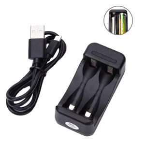Cargador rápido para pilas AA/AAA, capacidad para 2 pilas, uso doméstico y profesional, carga eficiente y rápida. - Product Image 2