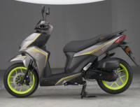 Scooter à essence 125CC personnalisé pour adultes, vitesse maximale de 80 km/h, frein à disque CBS, frein à disque EFI F/R, moteur 114 kg