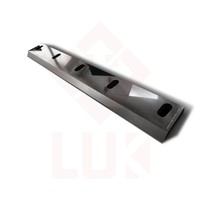 Couteau de granulateur en cuivre pour les industries du plastique et du caoutchouc Lames de broyage pour le recyclage des pièces de machines en plastique et en caoutchouc
