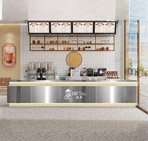 Custom Commercial Front Desk with Diversified Appearance Reception <b>Table</b> Customized for <b>Large</b> Medium Small Business Projects - Product Image 2
