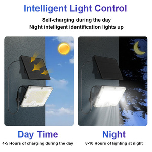WONTECH Tuin Patio Erf Garage IP67 Waterdichte Buiten Wandmontage Staander Solar Lampen Bewegingsmelder Staander - Product Image 3