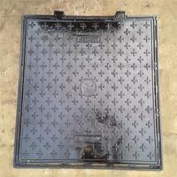 Grille de drainage carrée en fonte ductile OEM, couvercle de regard EN124 D400 C250, couleur personnalisée