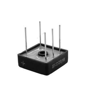 Pont redresseur de puissance <span class=keywords><strong>SKD</strong></span> 26/<span class=keywords><strong>08</strong></span> 1600V 20A pour cartes de circuits imprimés, pour redresseur triphasé pour alimentations électriques - Product Image 1