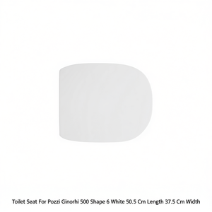 Asiento de inodoro para Pozzi Ginori 500 Shape 6 blanco 50,5 cm de largo 37,5 cm de ancho - Product Image 3