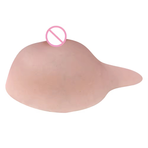 Realistische Silikon-Brustprothese ohne Öl für Frauen, Einzelne Brustprothese nach Brustkrebschirurgie, Mastektomie-Brustform - Product Image 3