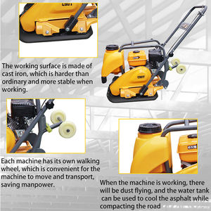 Bền rung tấm compactor 30cm <span class=keywords><strong>tamping</strong></span> sâu tấm Tamper compactor tấm compactor cho cảnh quan - Product Image 4