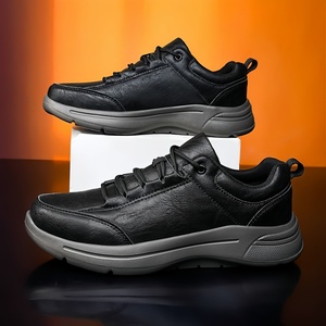 <span class=keywords><strong>Chaussures</strong></span> de marche décontractées et polyvalentes en microfibre imperméables pour hommes, collection automne-hiver 2026, style oversize - Product Image 6