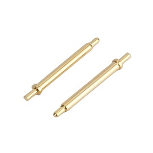 High Quality ODM <strong>Supplier's</strong> Gold-Plated Brass Pogo Pin for High-Current Charging Top <strong>Terminals</strong> From China - Product Image 1
