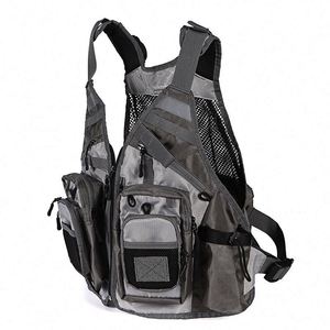Muestra Gratuita: Chaleco de Pesca Expandible, Impermeable, con Múltiples Bolsillos, Camuflaje, Tipo Mochila - Product Image 2