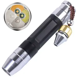 Jade Identification Torch 3 In 1 Leds Light Sources Portable Dedicated Uv Flashlight Ultraviolet Gemstones Jewelry Amber Money