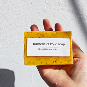 Jabones en Barra para Eliminar Manchas Oscuras con Ácido Kójico, Vitamina C, Retinol, Colágeno, Cúrcuma con Ácido Hialurónico, Vitamina E, Manteca de Karité - Product Image 3