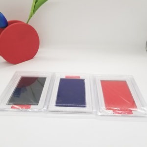 Kit per Impronte di <span class=keywords><strong>Mani</strong></span> e Piedi per Neonati, Set da 2 Pezzi con Cuscinetti d'Inchiostro Non Tossici per Impronte di Zampe di Animali Domestici, Cornice Fotografica in Plastica per Bambini e Bambine - Product Image 2