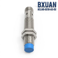 Capteur de Proximité Inductif M12 4mm NPN NC 3 Fils DC 10-30V IP67 Cylindrique Encastré Interrupteur de Proximité OEM Vente en Gros