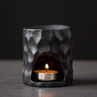 Brûleur d'huiles essentielles en céramique, diffuseur d'aromathérapie zen, décoration minimaliste pour la maison, pour le spa, le yoga, la méditation