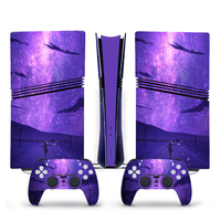 Autocollants antidérapants pour la manette de la console de jeu pour PS5 Pro Film de protection pour la poignée