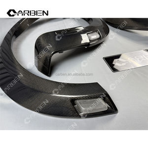 Parafanghi in Fibra di Carbonio Nero per Ford Raptor F150 2021-2025, Kit Carrozzeria per Archi Ruota Anteriori/Posteriori, Adattamento 100% Garantito - Product Image 3