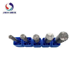 Jeekvisen ชุดหัวเจียรคาร์ไบด์ตัดคู่ชนิด A ชุดหัวเจียรแบบหมุนทนทานต่อการสึกหรอสำหรับตัดและขึ้นรูป - Product Image 6