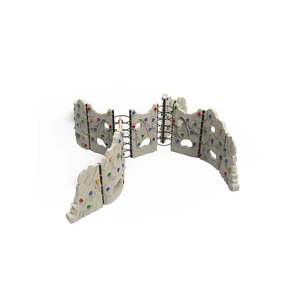 Elemento de juego interior para niños Pared de escalada en roca de 4 brazos 800x800 cm Estructura de juego - Product Image 1