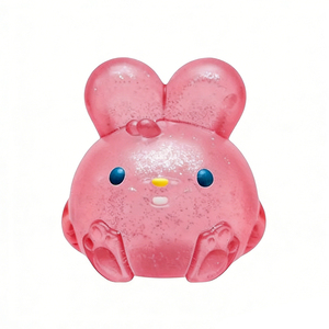 Jouets anti-stress à rebond lent en TPR coloré, simulation lapin, remplissage maltose, pour enfants et adultes - Meilleures ventes - Product Image 3