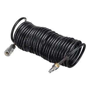 สายยางลมสำหรับเครื่องอัดอากาศ ยี่ห้อ Hongdingtai ขนาด 5*8*7.5 เมตร 1/4 ID 1/4NPT OD แบบยืดหดได้ - Product Image 2