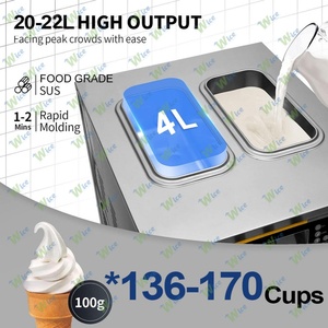 Máquina de Hielo Suave WICE de 20-22L/h, Diseño Único, Enfriamiento Eficiente, Esencial para Verano en Puestos de Bebidas MQL20AN Comercial - Product Image 3