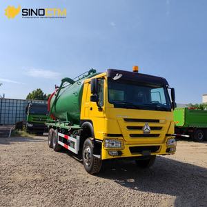 Camion d'aspiration des eaux usées Sinotruk 6X4 20CBM Diesel Howo 400hp Manuel à haute pression <span class=keywords><strong>pour</strong></span> le vidage des fosses septiques - Product Image 3