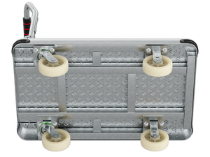 Endüstriyel kargo taşımacılığı için 6 inç naylon tekerler ile ağır hizmet tipi 800kg yük kapasitesi çelik katlanabilir arabası/Pushcart - Product Image 2