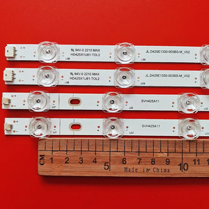 ZR-1025 - Tiras de Retroiluminación LED para TV <span class=keywords><strong>Hisense</strong></span> de 43 <span class=keywords><strong>Pulgadas</strong></span> de Alta Calidad, Modelos 43H6570G, 43R6090G5, SVH425A11, 43R6E3, Nueva Pantalla LCD HD425X1U81-T0L2 - Product Image 5