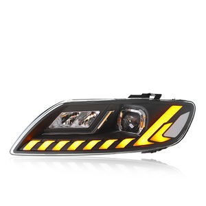 Pour <span class=keywords><strong>Audi</strong></span> <span class=keywords><strong>Q7</strong></span> <span class=keywords><strong>2006</strong></span>-2015, ensemble de phares modifiés avec lentille laser LED dynamique, feux de jour pour pièces automobiles - Product Image 2