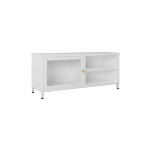 Mueble de Salón Moderno de Metal Personalizado Bizoe HM-GD3-S con Puerta de Vidrio Individual, Almacenamiento Colorido para TV, Uso en Dormitorio - Product Image 3