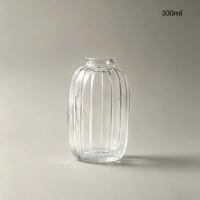 Flacon en verre vide de luxe, esthétique vintage, pour diffuseur à bâtonnets