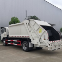 Camion compacteur de déchets Howo 7CBM, camion de collecte des déchets, prix d'usine