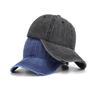 Vendita all'ingrosso Vintage Plain De Hombre 3D ricamo Logo personalizzato in Denim in Denim cappello da papà berretto sportivo all'aperto - Product Image 4