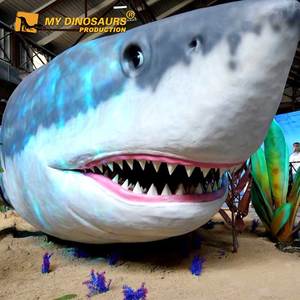 R ทะเลมอนสเตอร์นิทรรศการชีวิตขนาด Animatronic ฉลาม - Product Image 3