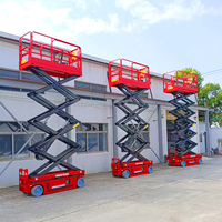 Plataforma Elevadora de Tijera Semiautomática a Precio de Fábrica, Plataformas de Trabajo Elevadoras de Tijera en Venta, Plataforma de Trabajo Aérea