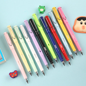 <span class=keywords><strong>Matita</strong></span> Scolastica Xingmengyang in Plastica Colori Macaron Morandi, per Studenti delle Scuole Elementari, con Mina Resistente e Anti-rottura - Product Image 1