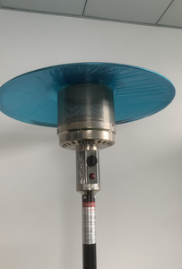 Ensemble <span class=keywords><strong>de</strong></span> foyer à brûleur au propane en forme <span class=keywords><strong>de</strong></span> champignon pour chauffages au gaz <span class=keywords><strong>de</strong></span> patio, standard avec tête <span class=keywords><strong>de</strong></span> brûleur et couvercle en aluminium JK - Product Image 3