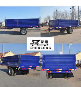 <span class=keywords><strong>Remorque</strong></span> agricole à 4 roues et double <span class=keywords><strong>essieu</strong></span> de 5 tonnes, remorques d'<span class=keywords><strong>occasion</strong></span> pour tracteurs agricoles - Product Image 6