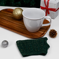 BespritGift Ensemble de tasses en tricot confortables de Noël Ensemble de Noël personnalisé avec guimauves Caneca Natal Regalos De Navidad pour les cadeaux de Noël